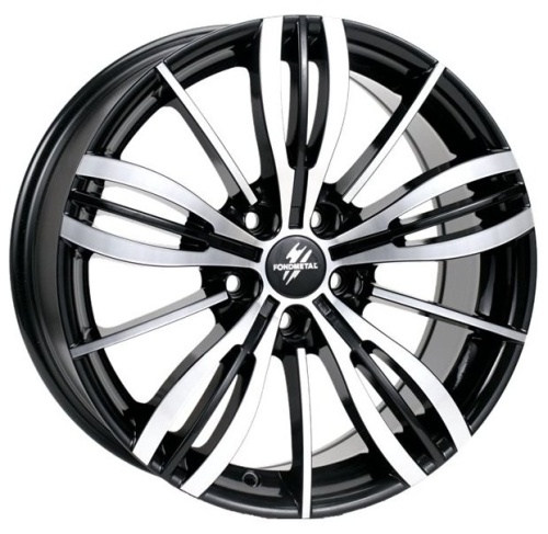 Fondmetall TPG1 8x18 5x120 ET 35 Dia 72,5 (Black Polished)