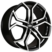 Fondmetall 9XR 9x20 5x114,3 ET 40 Dia 75 (Black Polished)